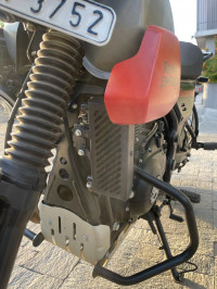 Graphite And Red Royal Enfield Scram 411