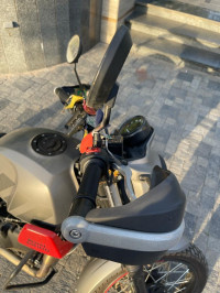 Graphite And Red Royal Enfield Scram 411