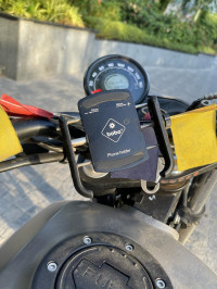 Graphite And Red Royal Enfield Scram 411