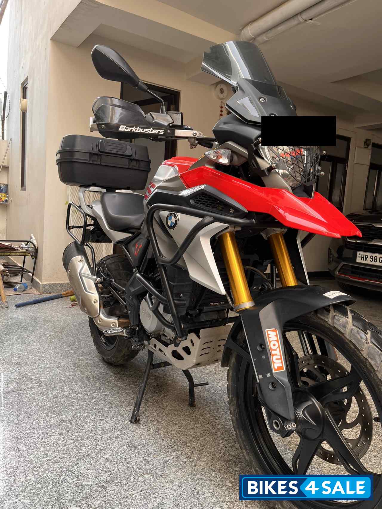 Red BMW G 310 GS