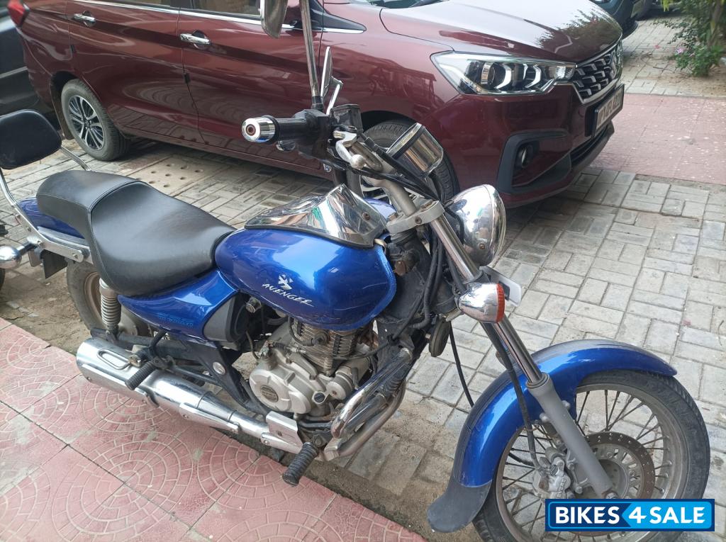 Blue Bajaj Avenger 220 DTS-i