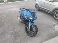 Blue Yamaha Fazer