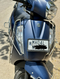 Matte Blue Suzuki Access 125 Special Edition BS6