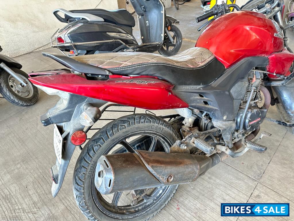 Red Honda CB Trigger