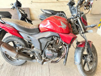Red Honda CB Trigger