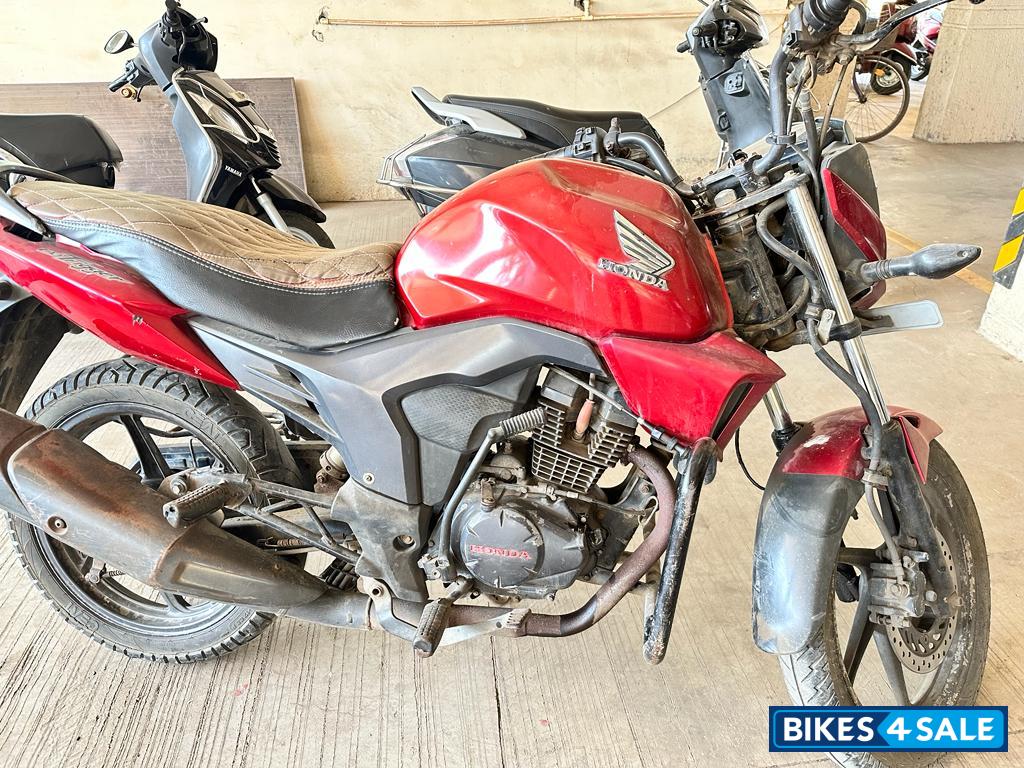 Red Honda CB Trigger