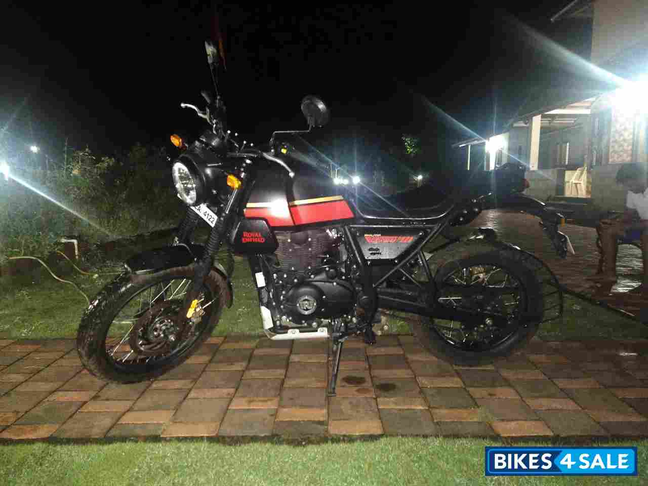 Blazing Black Royal Enfield Scram 411