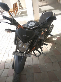 Black And Orange Honda CB Hornet 160R