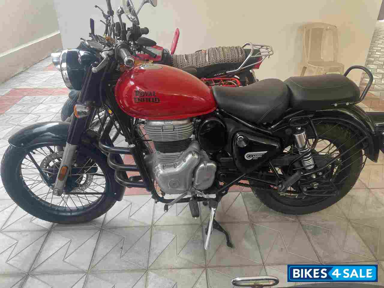 Redditch Red Royal Enfield Classic 350 BS VI