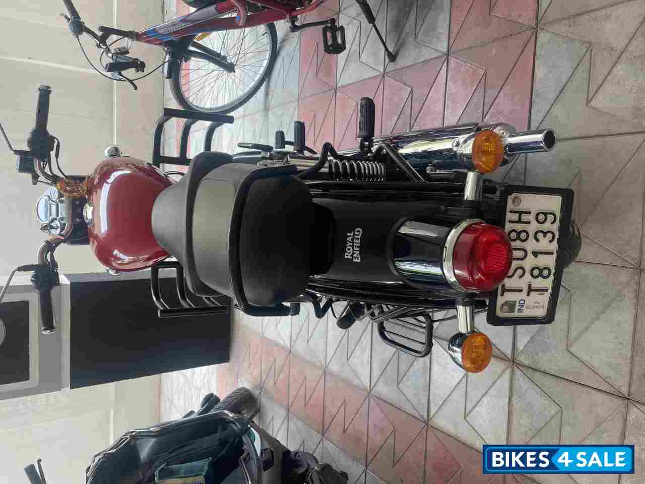 Redditch Red Royal Enfield Classic 350 BS VI