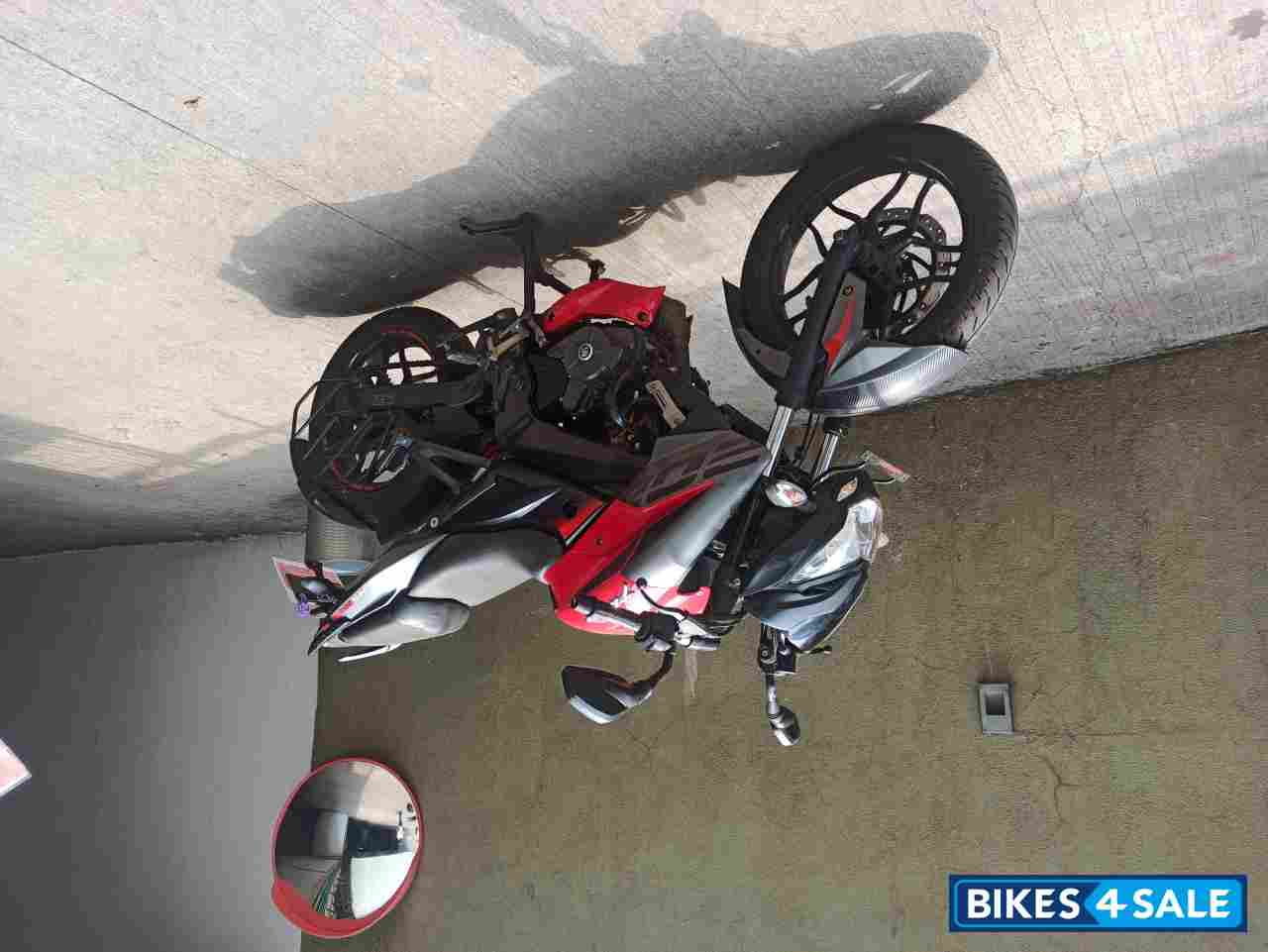 Red, Black Bajaj Pulsar NS200