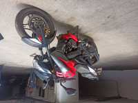 Red, Black Bajaj Pulsar NS200