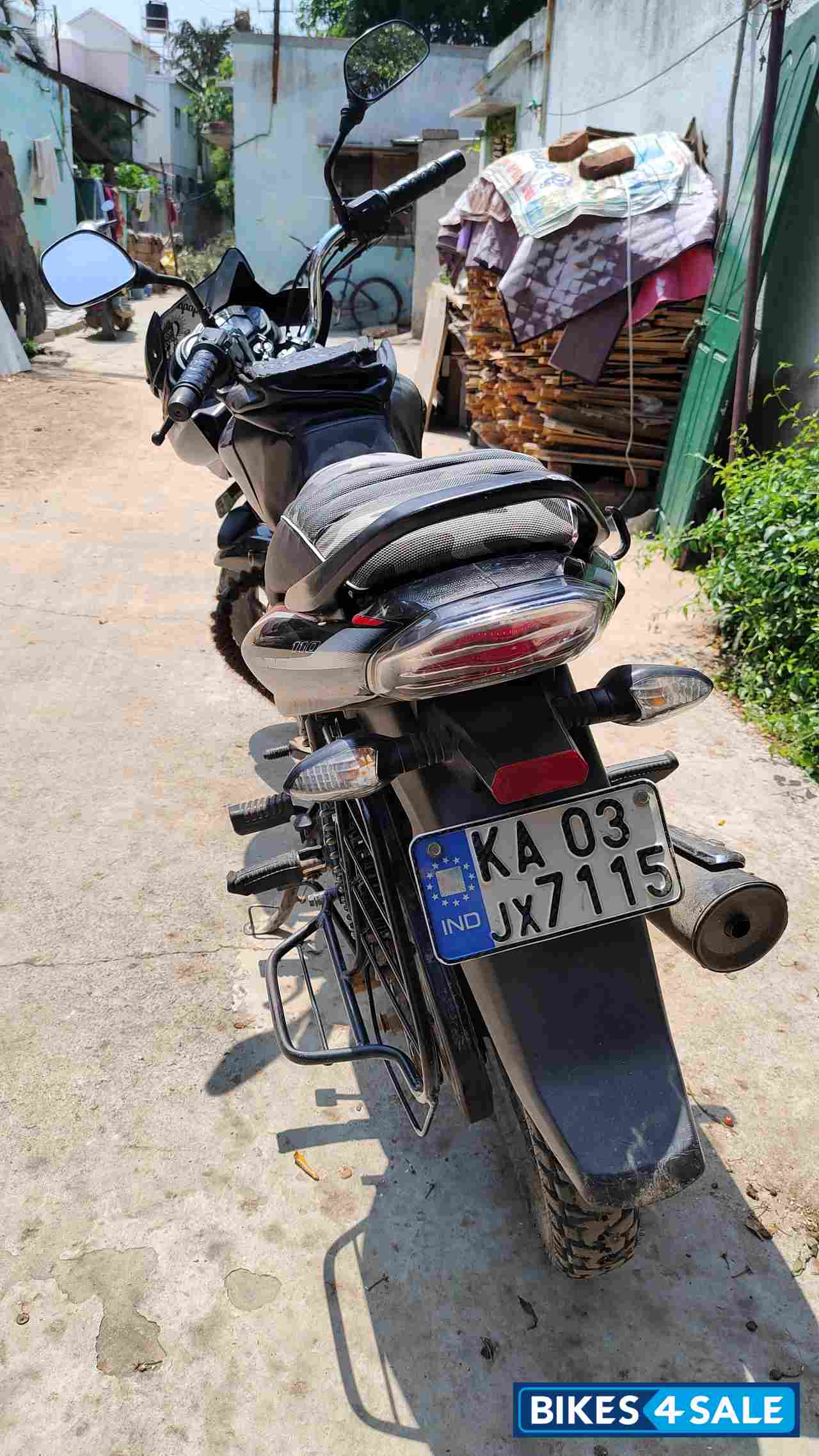 Red & Back Bajaj Discover 110