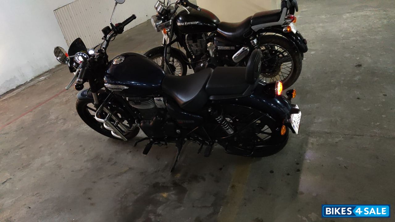 Stellar Blue Royal Enfield Meteor 350