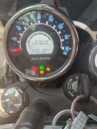 Stellar Blue Royal Enfield Meteor 350