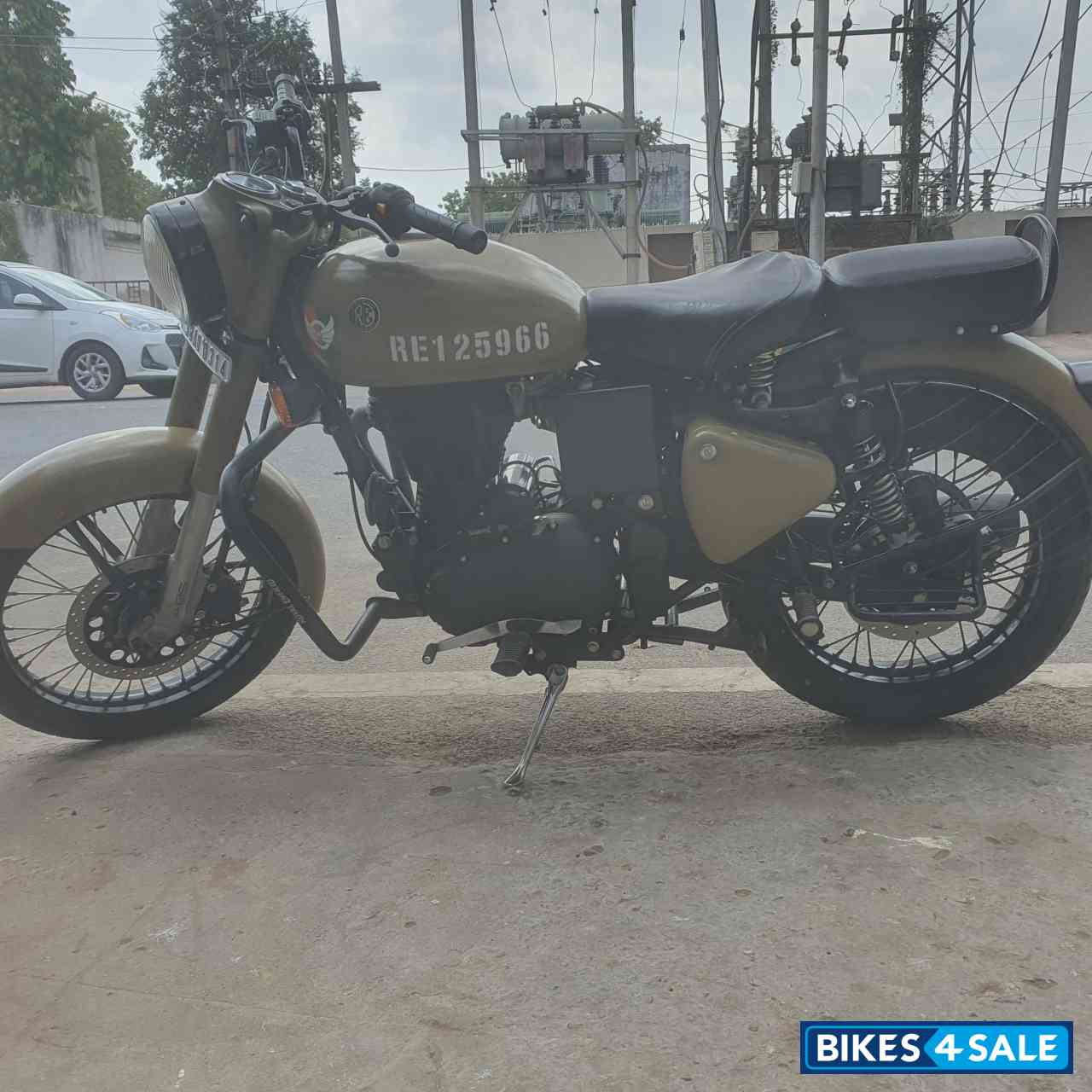 Sand Royal Enfield Classic Signals Stormrider Sand