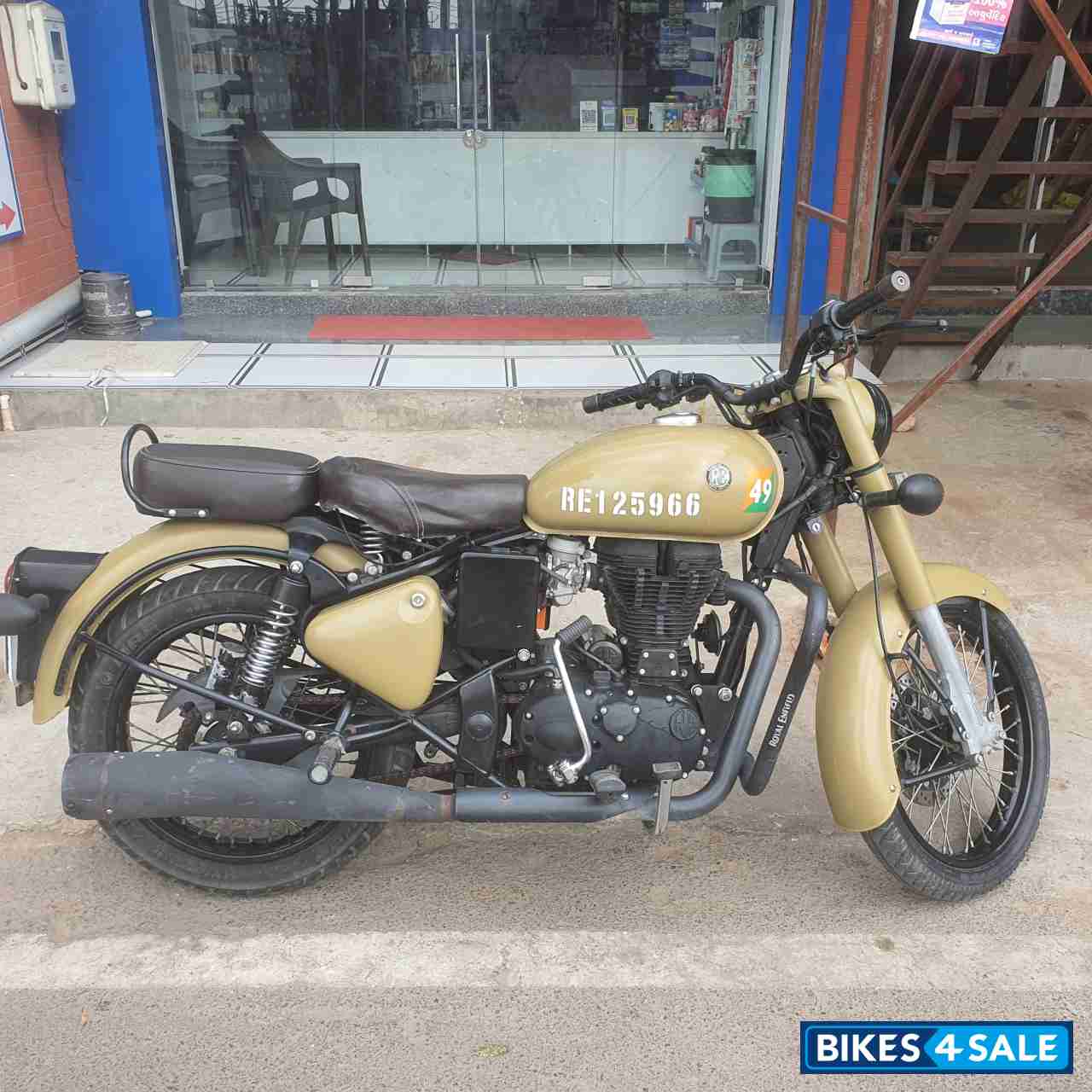 Sand Royal Enfield Classic Signals Stormrider Sand