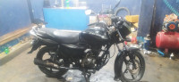 Black Golden Bajaj Discover 150 S