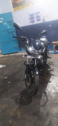 Black Golden Bajaj Discover 150 S