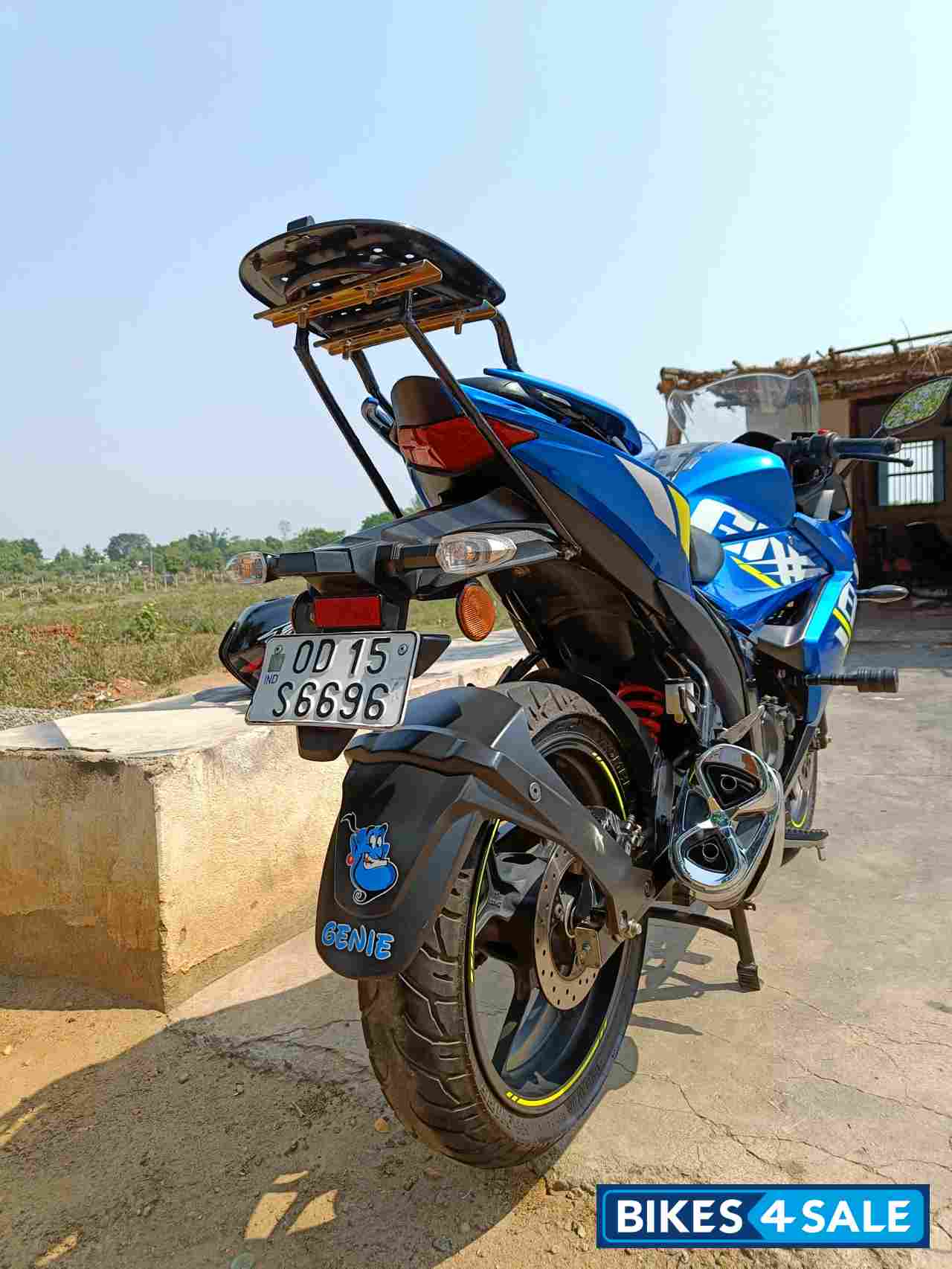 Triton Blue Motogp Special Edi Suzuki Gixxer SF Moto GP