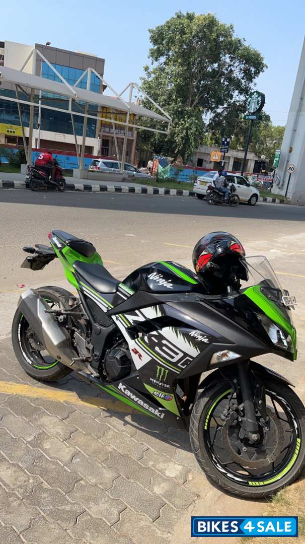 Lime Green Kawasaki Ninja 300R