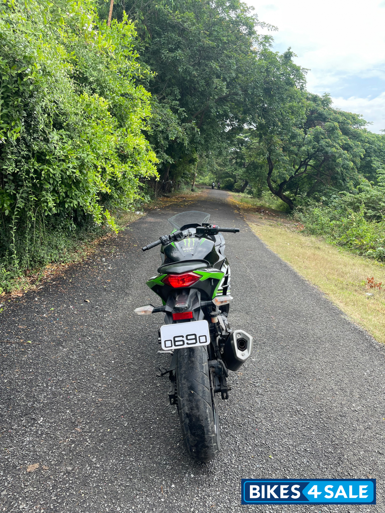Lime Green Kawasaki Ninja 300R