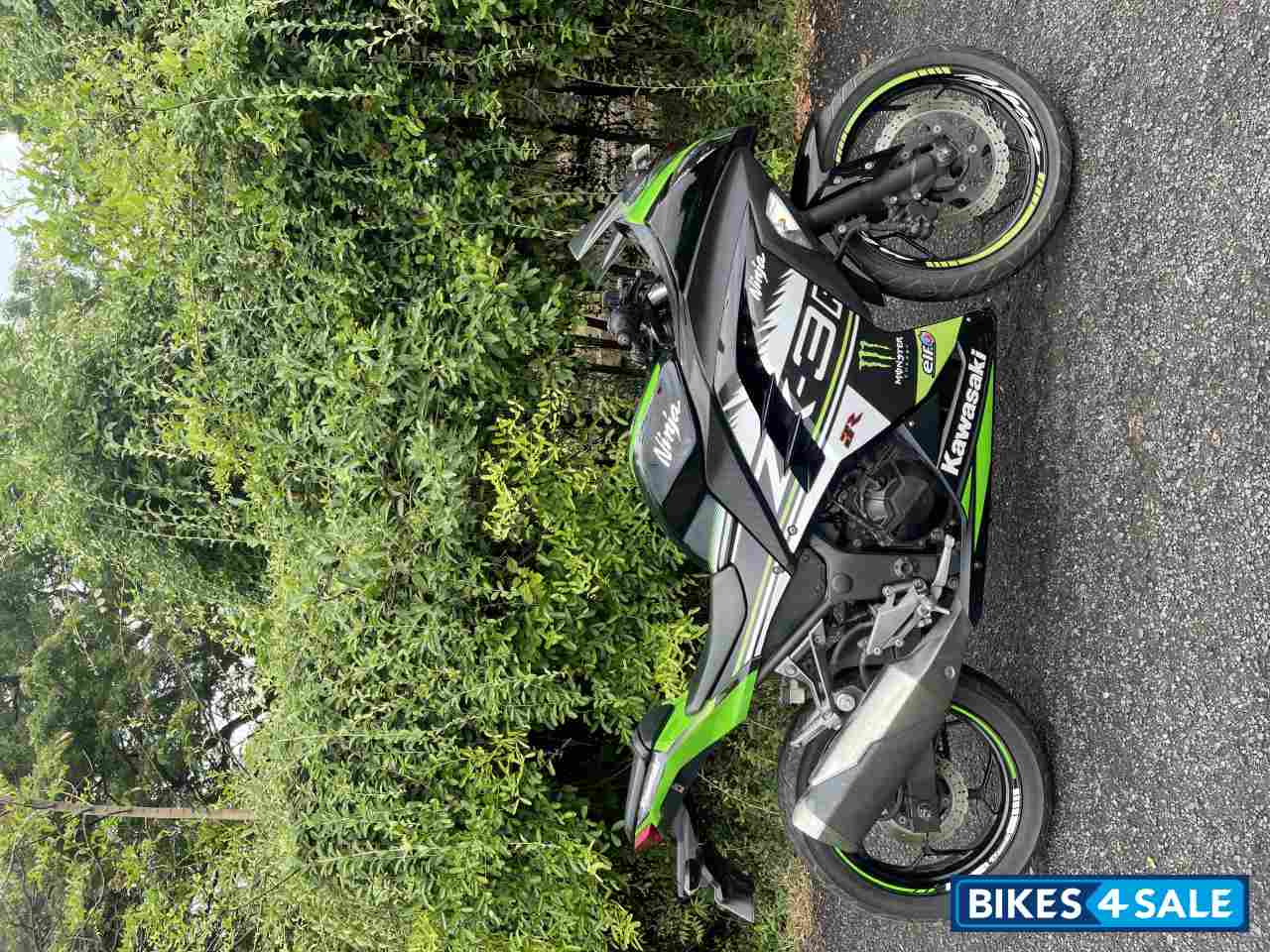 Lime Green Kawasaki Ninja 300R