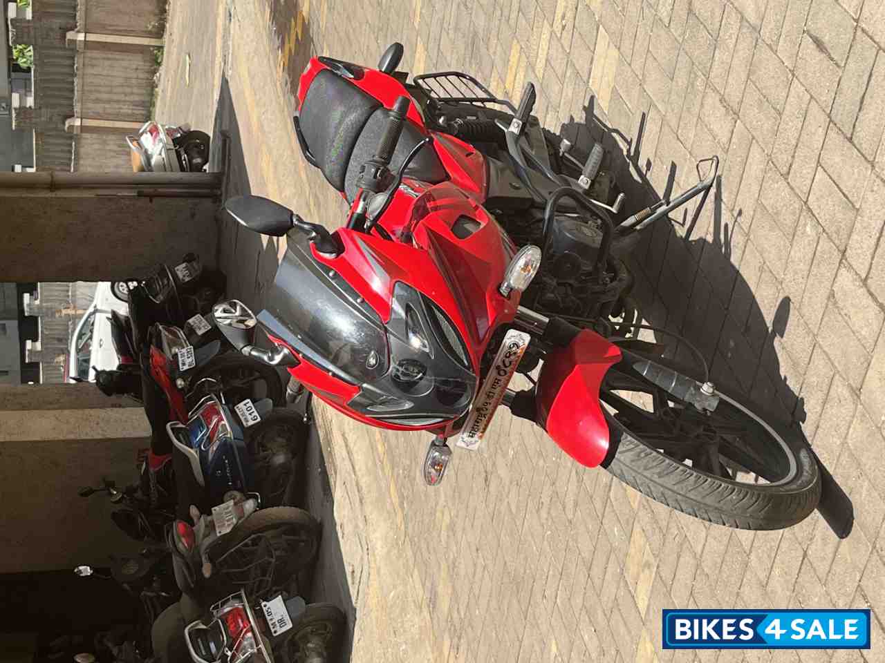 Red Hot Bajaj Pulsar 220F BS6 Red Hot Bajaj Pulsar 220F BS6