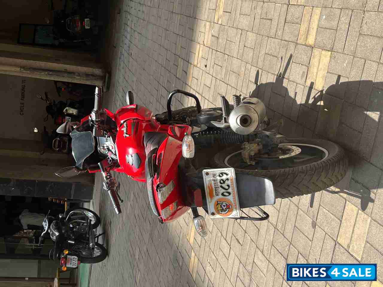 Red Hot Bajaj Pulsar 220F BS6 Red Hot Bajaj Pulsar 220F BS6