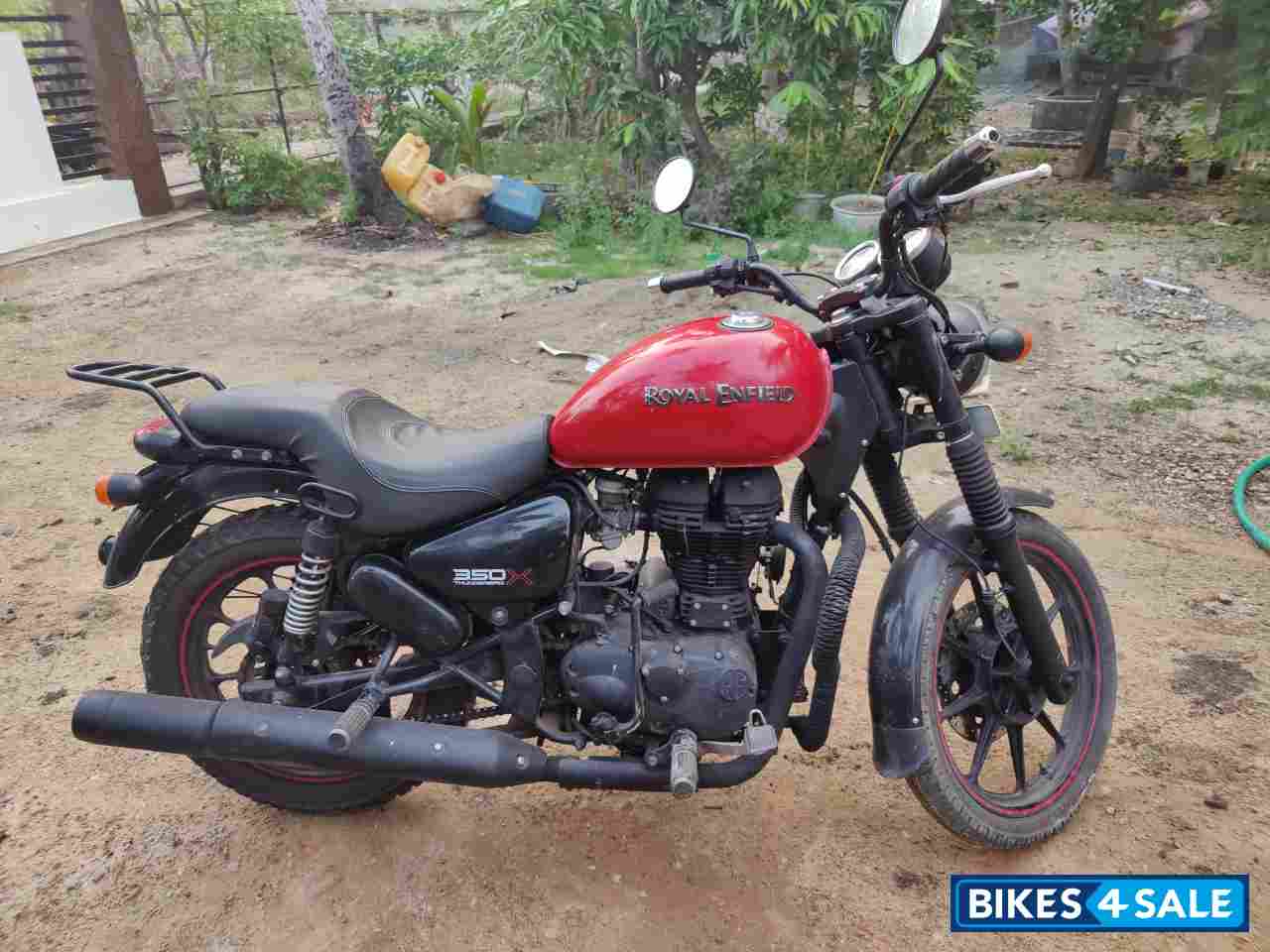 Red Royal Enfield Thunderbird X 350