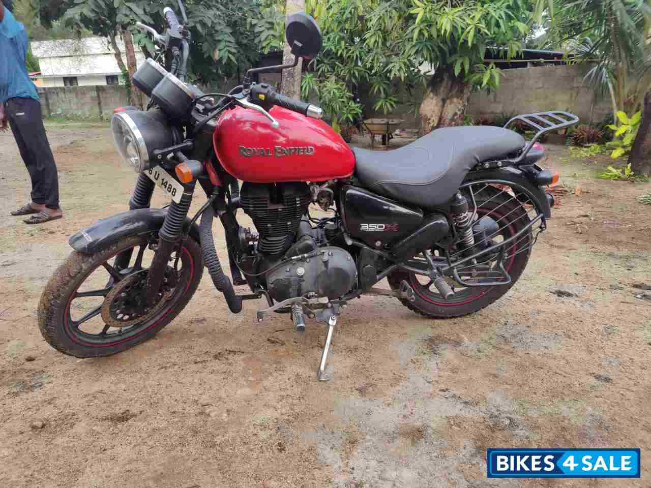 Red Royal Enfield Thunderbird X 350