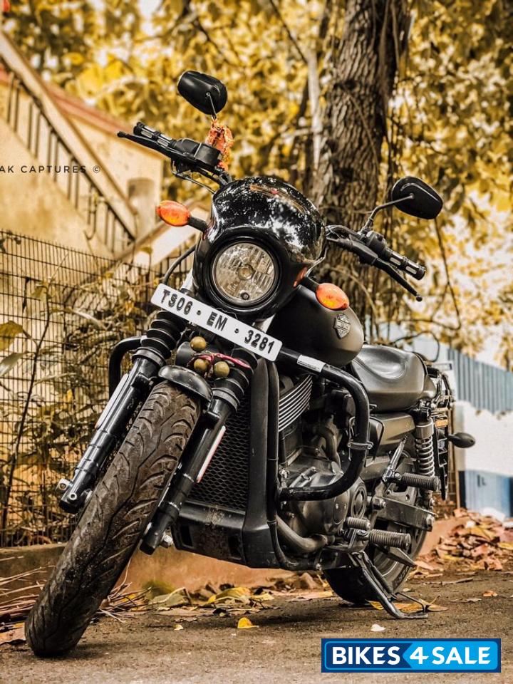 Denim Black Harley Davidson Street 750