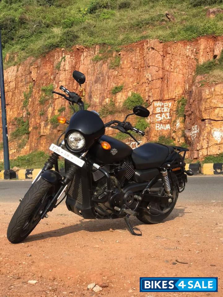 Denim Black Harley Davidson Street 750