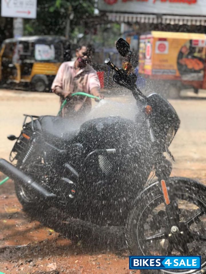 Denim Black Harley Davidson Street 750