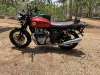 Canyon Red Royal Enfield Interceptor 650 Twin