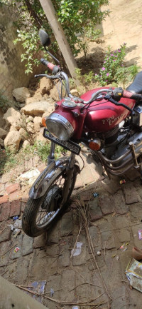 Red Royal Enfield Bullet Electra