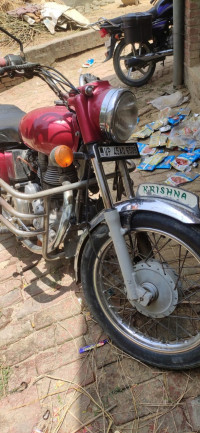 Red Royal Enfield Bullet Electra
