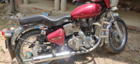 Red Royal Enfield Bullet Electra