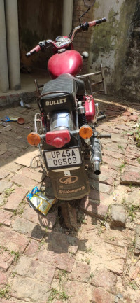 Red Royal Enfield Bullet Electra