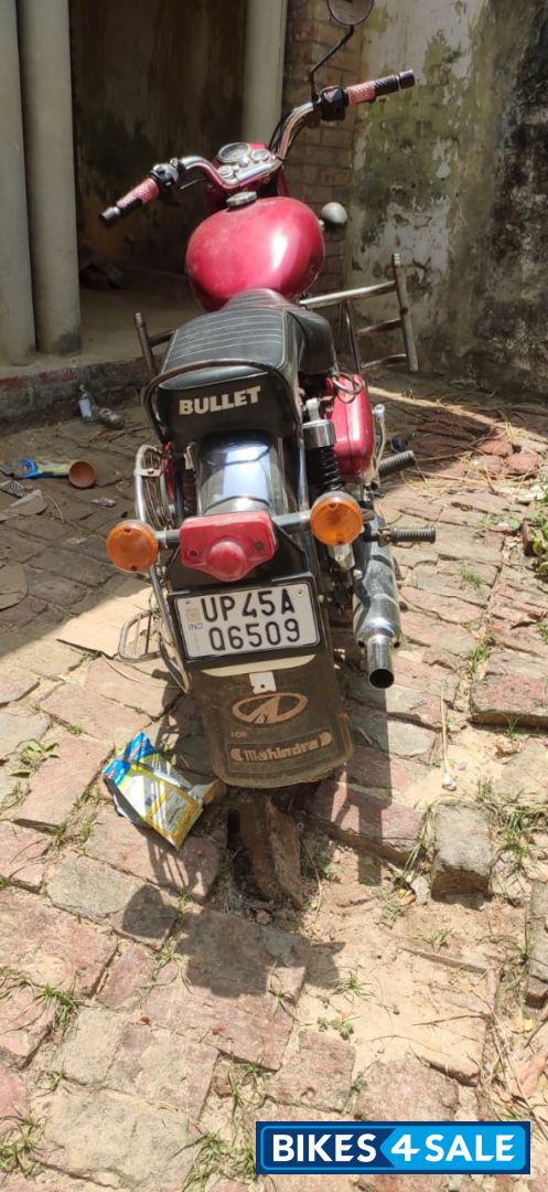 Red Royal Enfield Bullet Electra