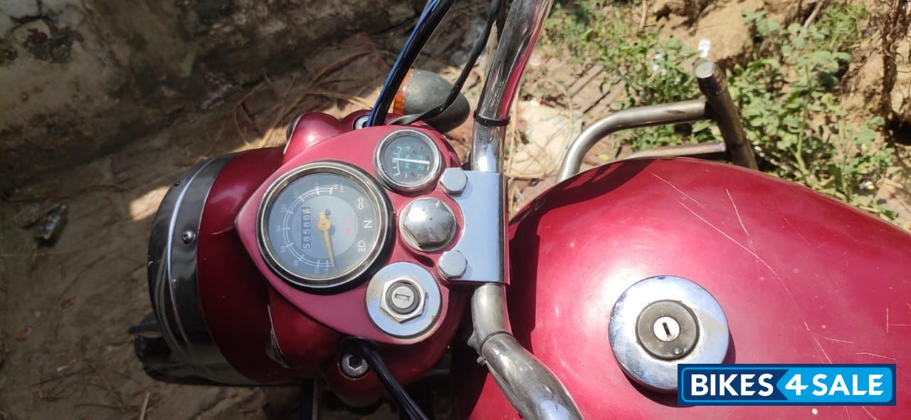 Red Royal Enfield Bullet Electra
