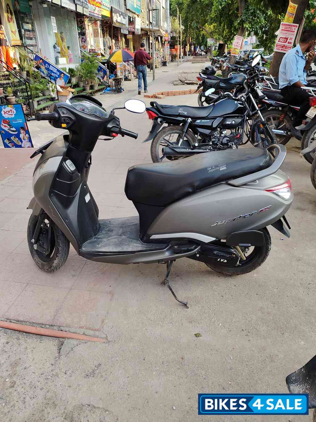 Titanium Grey TVS Jupiter 125