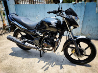 Black Honda CB Unicorn