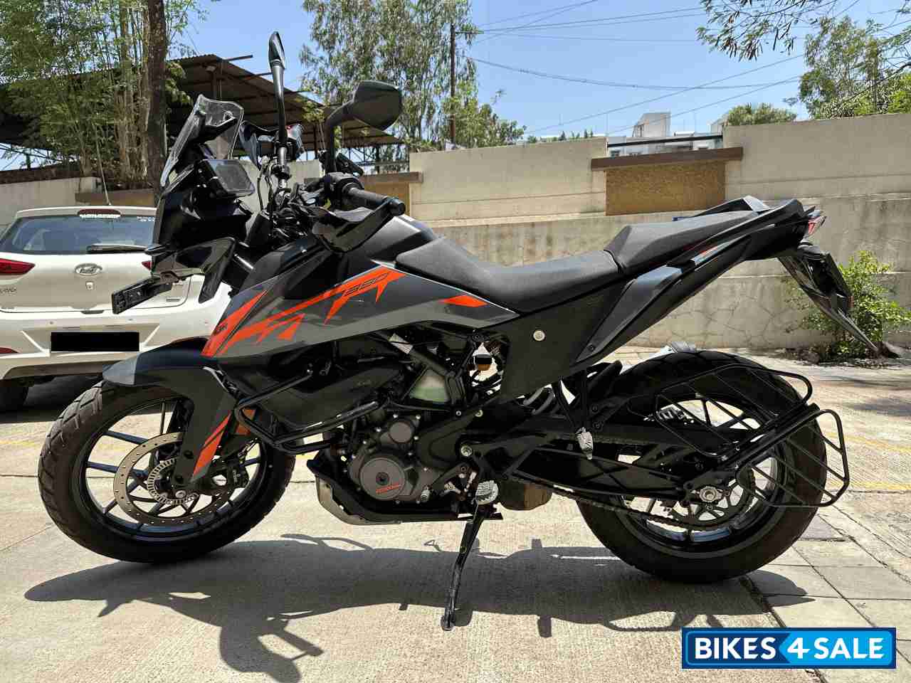 Black & Orange KTM 390 Adventure 2022