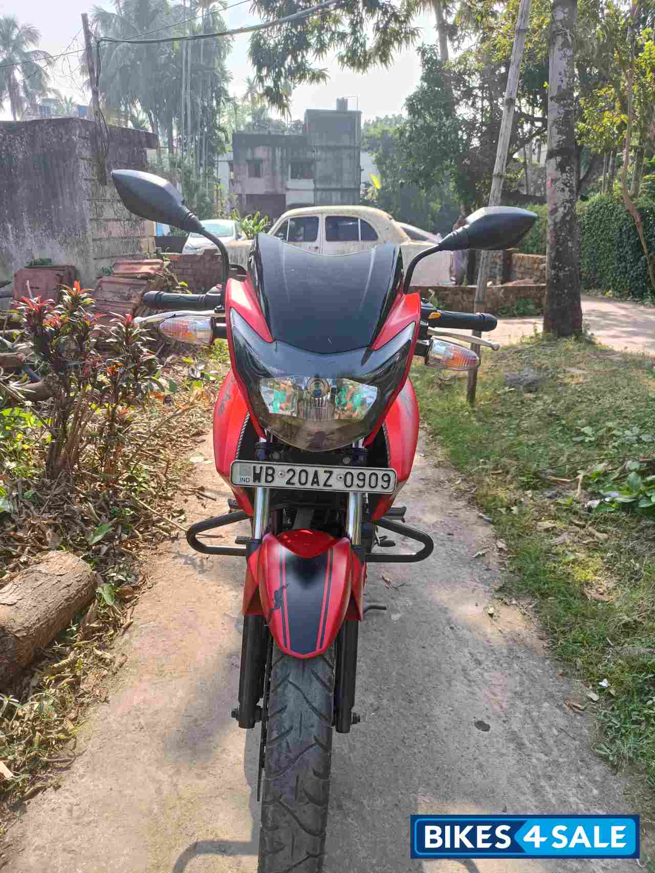 Matte Red TVS Apache RTR 160