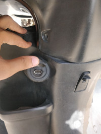 Black TVS Jupiter BS6