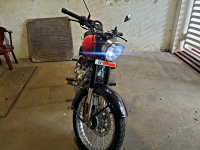 Blazing Red Royal Enfield Classic 350 Single Channel BS6