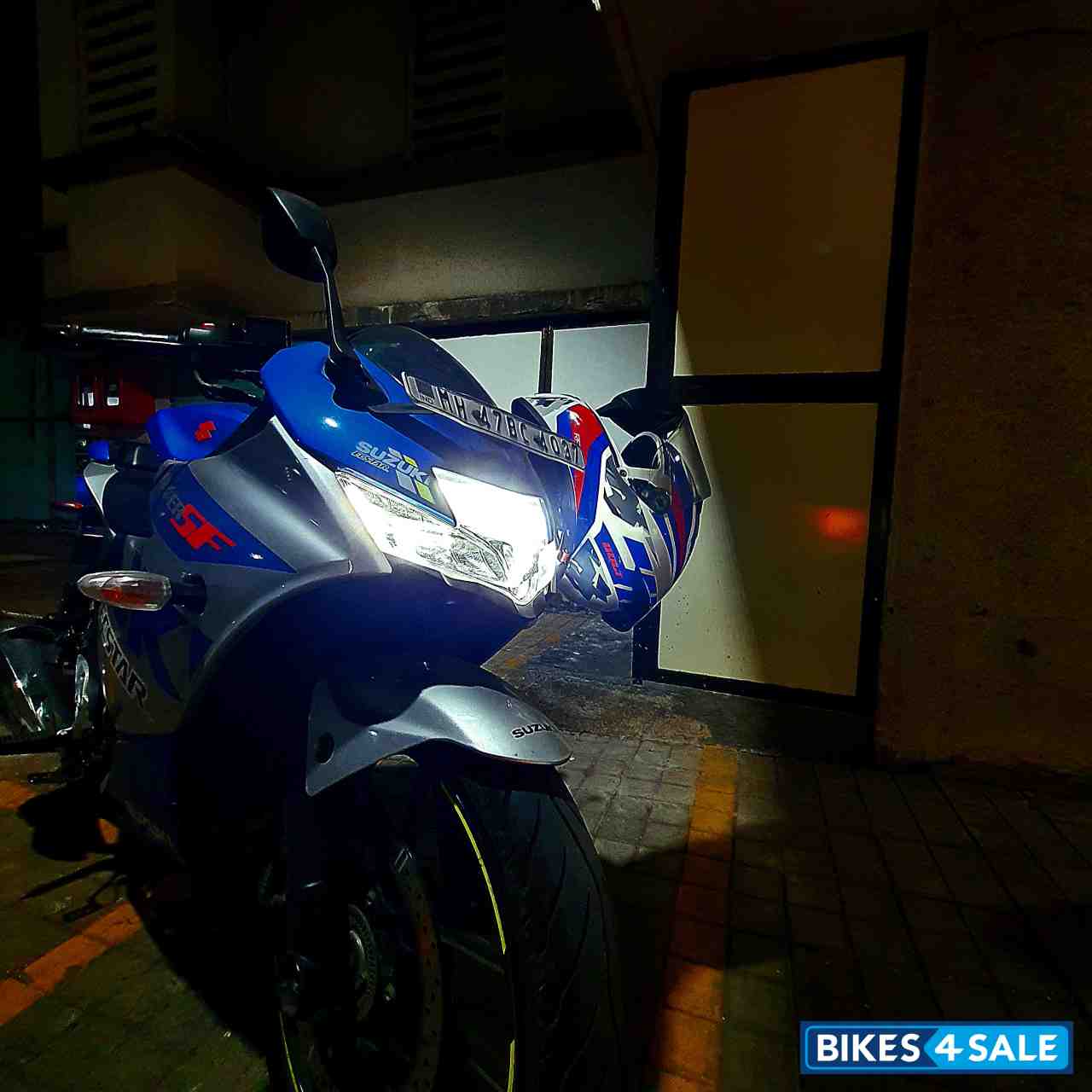 Blue( Moto Gp Edition) Suzuki Gixxer SF 250 BS6