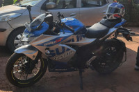 Blue( Moto Gp Edition) Suzuki Gixxer SF 250 BS6