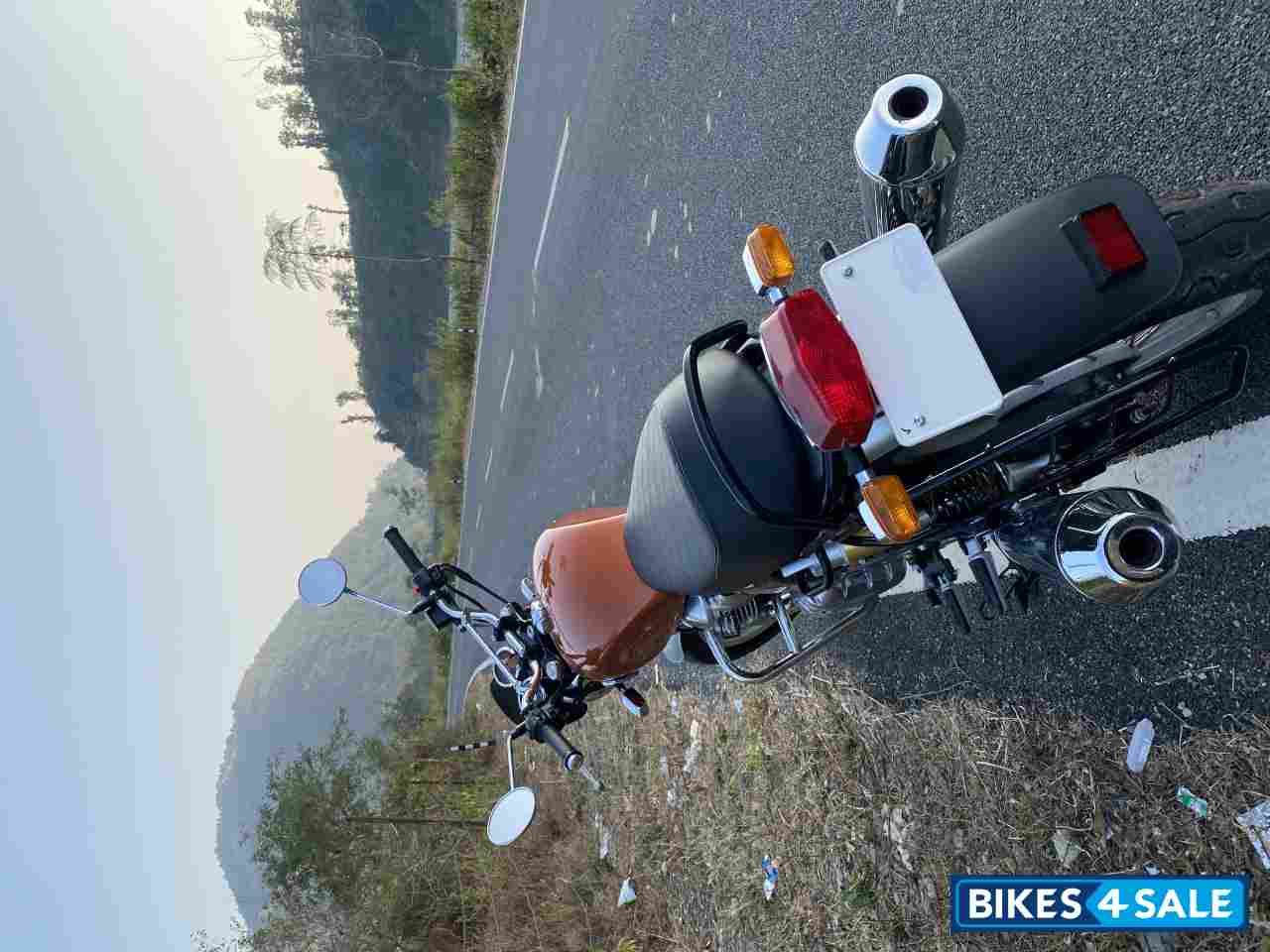 Orange Crush Royal Enfield Interceptor 650 Twin